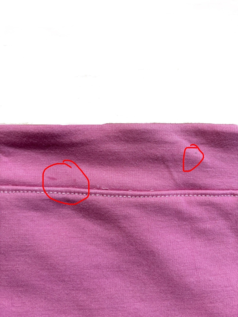 Pink Mini Skort with Side Slit - Picture 7 of 7